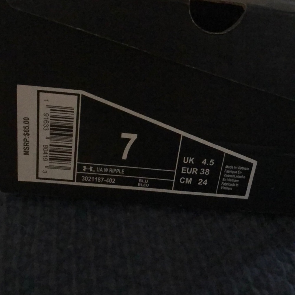 UA sneakers